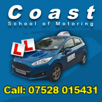 Driving lessons in Swanage with Coast School of Motoring